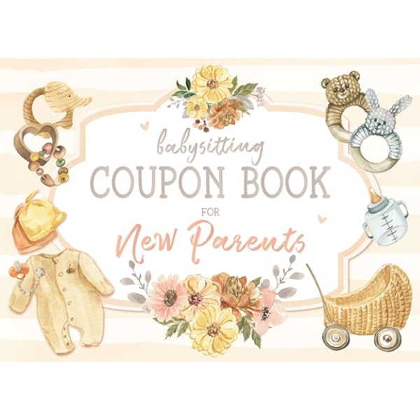 Babysitting Coupon Book For New Parents: 35 Pre-filled ...