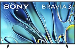 Sony 55 Inch 4K Ultra HD TV BRAVIA 3 LED Smart Google TV with Dolby Vision HDR and Exclusive Features for PlayStation®5 (K-55