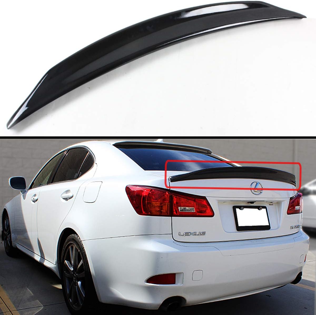 Best Lexus Is250 Spoiler 2008 3M