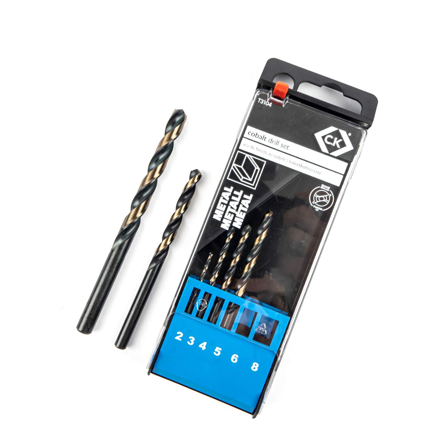 Cobalt Split Point Drill Bit Set of 6