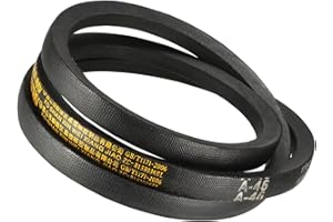 Kozelo A-46 Rubber V-Belts - [46 Inch Pitch Girth] Wrapped a Section Industrial Drive Belt for Transmission Use, JIS Standard