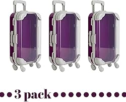 Hammont Suitcase Storage Boxes - 3 Pack - Large