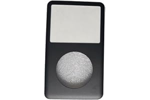 AMNOOL Color Quality Alloy Front faceplate case housing with Lens Repair Replacement for iPod Classic (Grey)