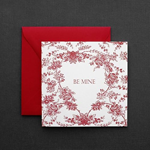 Duchess of Cameron: Letterpress Be Mine Card