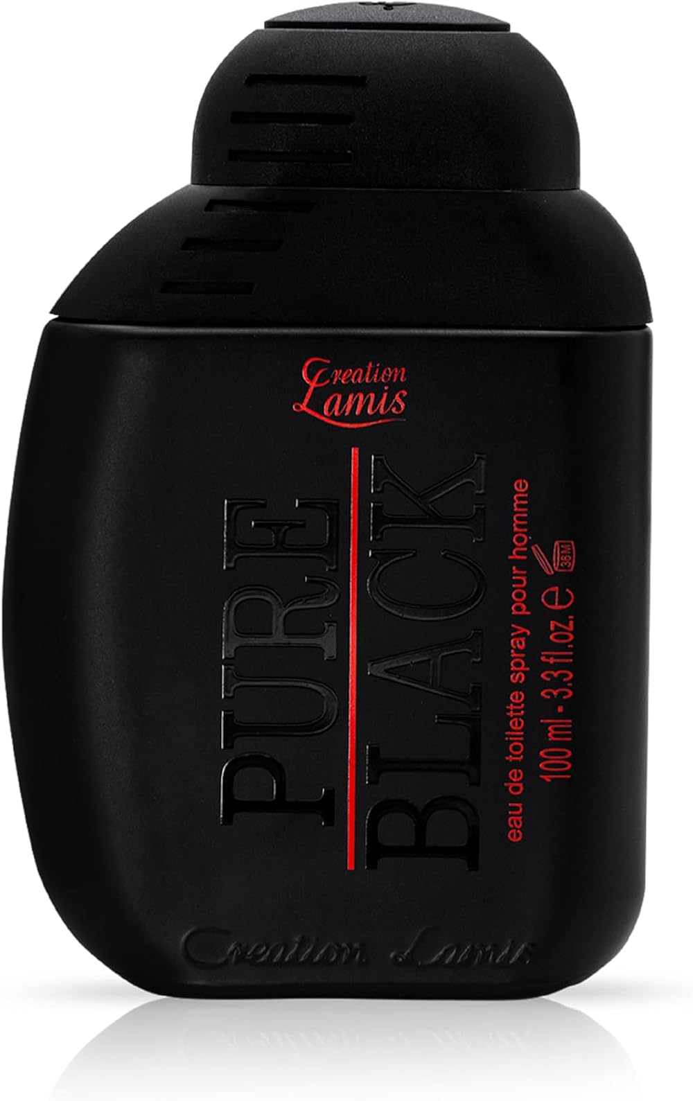 Creation Lamis Pure Black Eau de Toilette for Men Spray 100ml
