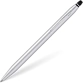 Cross Click Chrome Ballpoint Pen, Medium Point, Black Ink | Writing Tool, Smooth Writing and Journaling, Comfortable Grip, Durable Construction, Everyday Use, Black Ink Refill