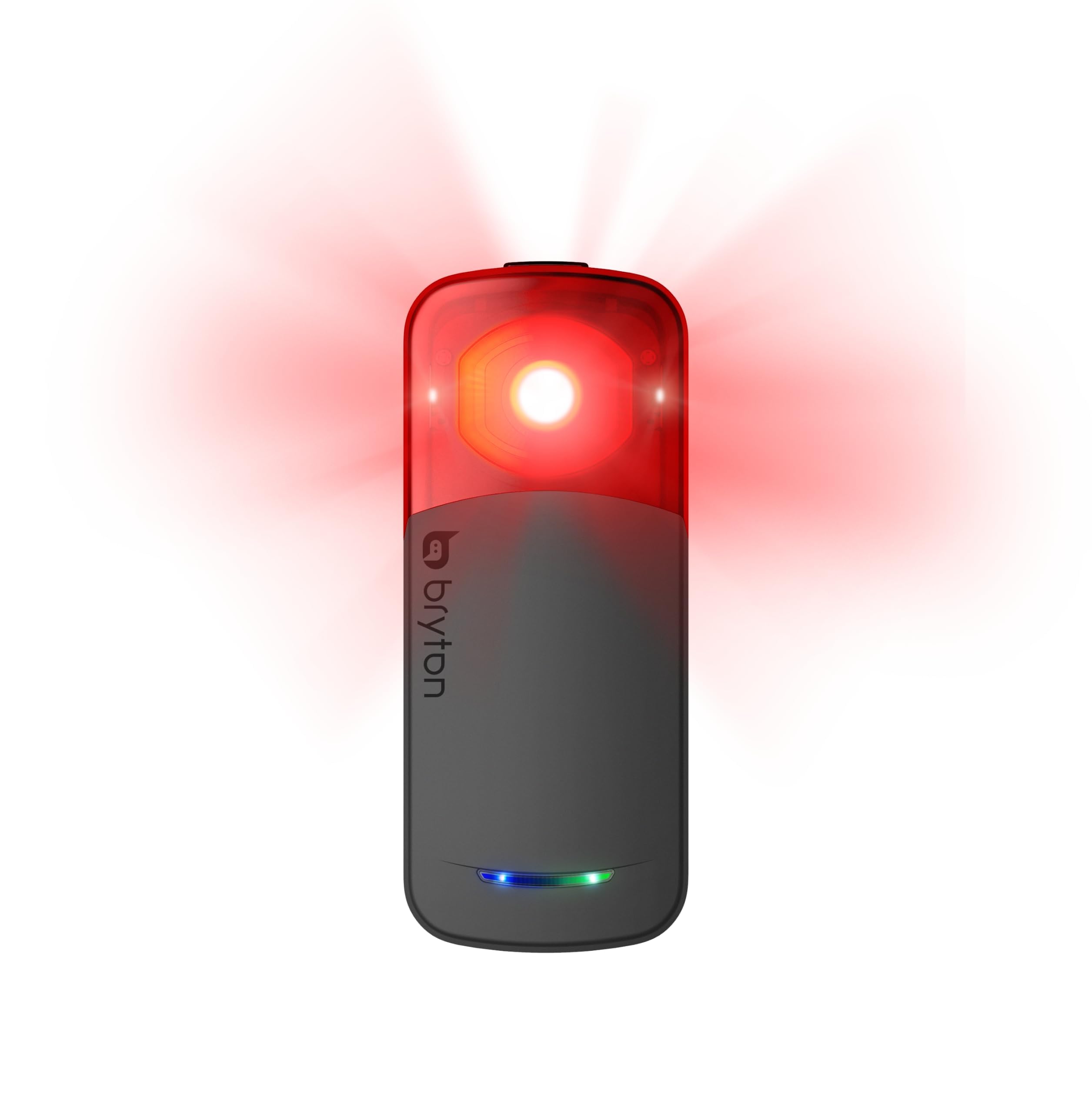 Bryton GARDIA R300L Cycling/Bike Radar with Tail Light, Visual and Audible Alerts for Vehicles up to 207 Yards Away, IPX7 Waterproof, Viewing Angle 220°, Support APP Display