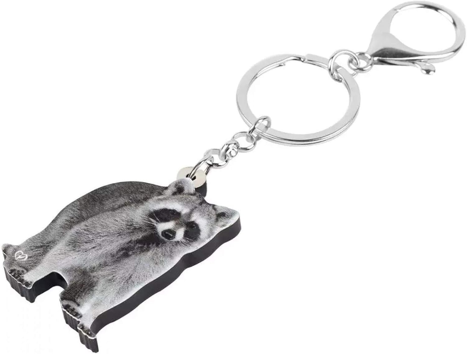 Happyyami Elefant Schlüsselanhänger - Süßer Tier Schlüsselring 6cm