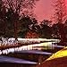 Gemtune Christmas Light Projector LED Patio Lawn light with Flame Pattern, Indoor and Outdoor Waterproof Spotlight Water Wave Night Light for Xmas Birthday Thanksgiving Day Party Holiday Decoration