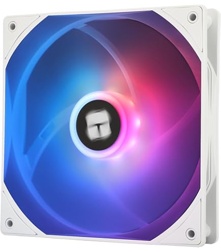 Thermalright TL-B14 - Ventola Per CPU Da 140 Mm, Ventola Per Computer, Controllo PWM, 1500 Giri Al Minuto, Ventola A Pressione Statica Per Cuscinetti S-FDB (nero - 2