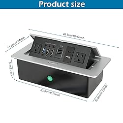 Table Pop Up Outlet, Desktop Pop Up Socket Center