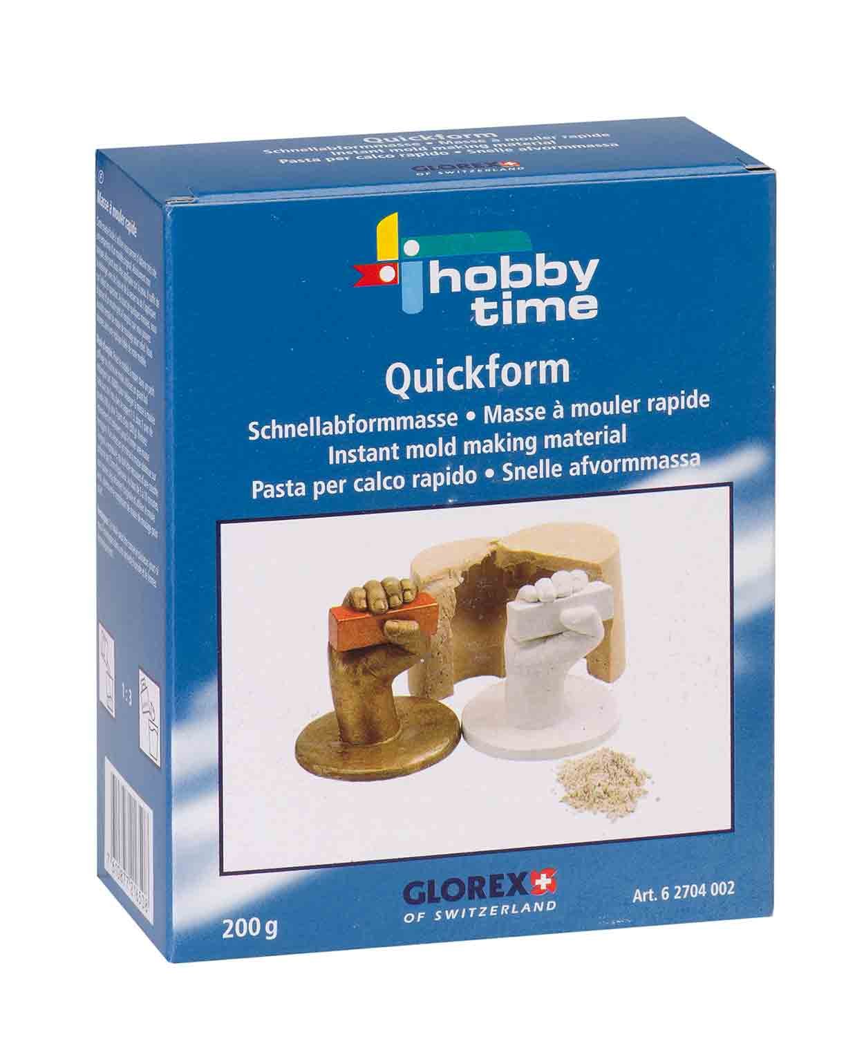 Glorex Quickform shaping material, game, multicoloured, 200 g