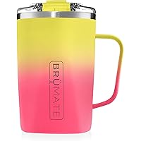 BrüMate Toddy - 16oz 100% Leak Proof Insulated Coffee Mug with Handle & Lid - Stainless Steel Coffee Travel Mug - Double…