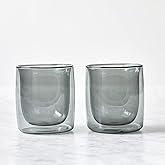 ZWILLING Sorrento 2-pc Double-Wall Tumbler Glass Set - Smoke Grey