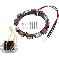 Lichtmaschinen-Stator Doppelkreis 592831 – Kompatibel Mit Briggs & Stratton, Ersetzt 696459 U.a.