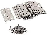 20 Pcs Stainless Steel Folding Hinges 3 inch Door