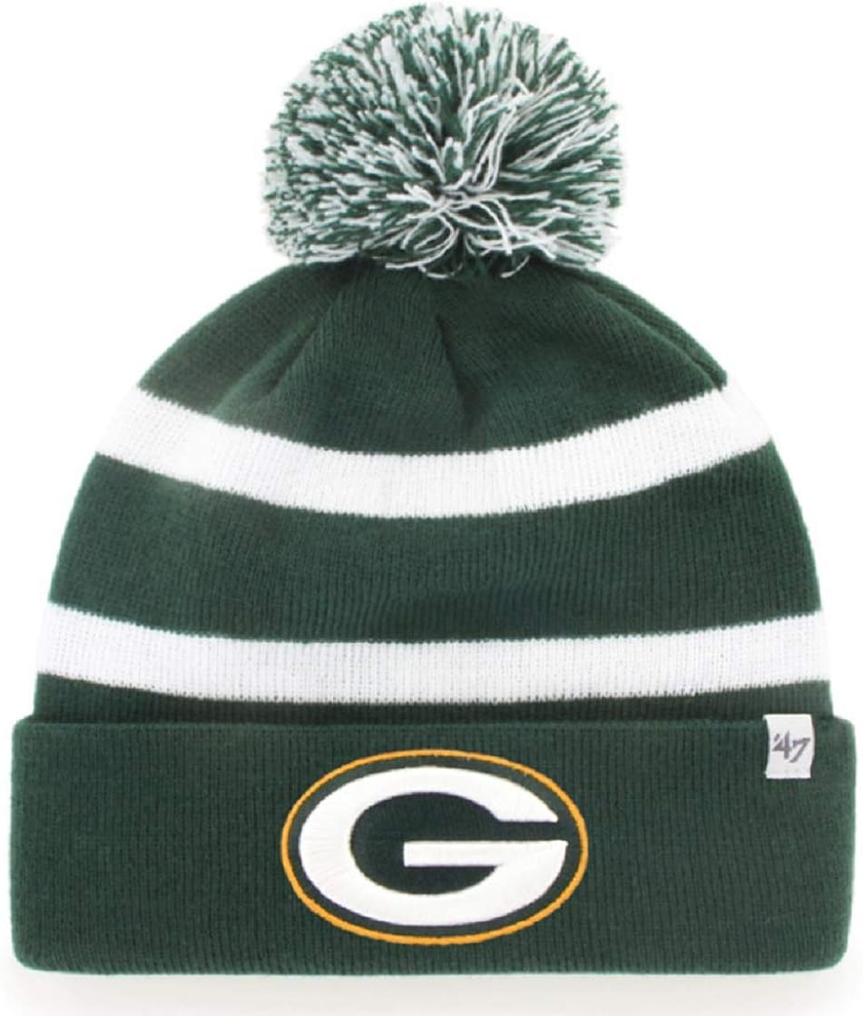 '47 Green Bay Packers Breakaway Cuffed Knit Beanie Hat