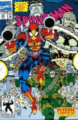 Spider-man, Vol. 1, No. 20, March. 1992, Revenge of the Sinister Six, Part 3