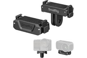 SmallRig Action 6 / Nano Magnetic Quick-Release Adapter Mount for DJI Osmo Action 6 / Osmo Nano, 2 PCS with 2-Prong Mount & 1