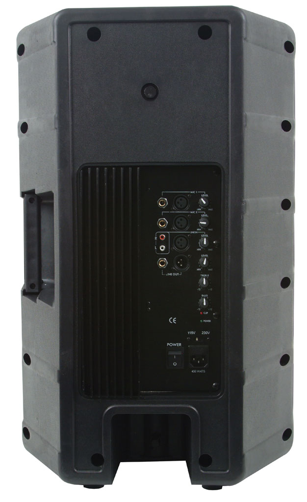 american audio 15 powered speaker