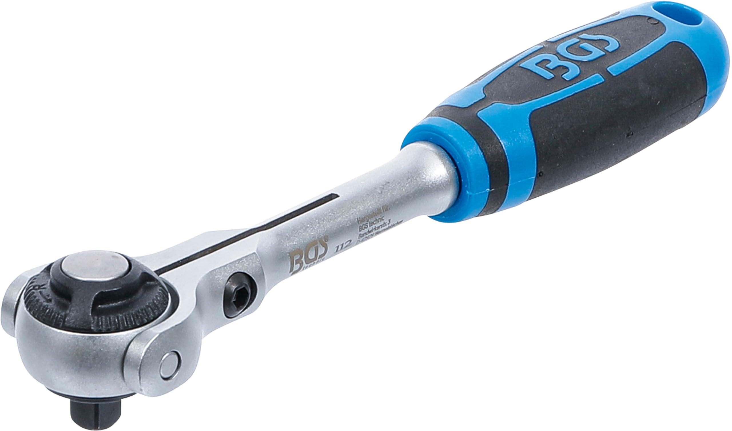 BGS 112 | Reversible Ratchet with Ball Head | 6.3 mm (1/4")