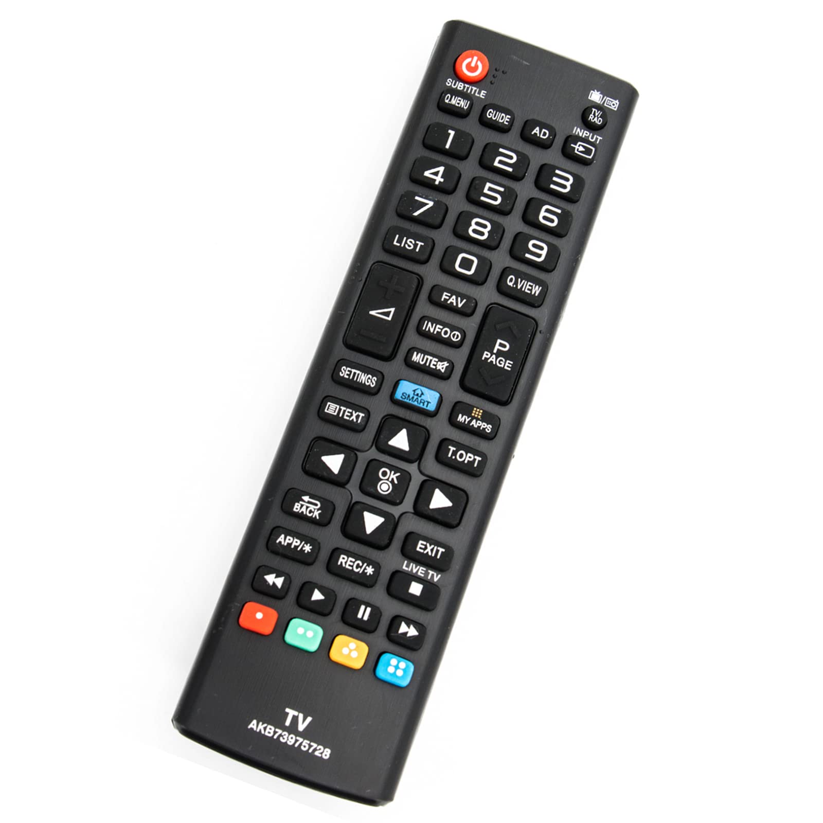 AKB73975728 Replacement Remote Control Fit for LG LED TV 47LB570U-ZJ 47LB570U-ZK 47LB570V-ZB 47LB570V-ZF 47LB570V-ZJ 47LB570V-ZK 47LB572U-ZP 47LB572V-ZP 47LB5800-ZM 47LB580B-ZM 47LB580U