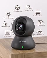 blurams Pet Camera 2K Indoor 360° Night Vision 2.4/5G WiFi Motion Tracking view 2