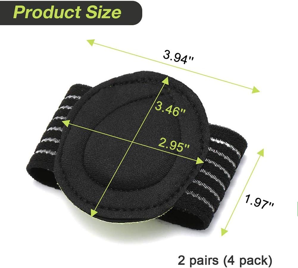 3 Pairs Compression Arch Support Sleeve for Plantar Fasciitis Socks Bufccy Arch Support Brace for Foot Relief Cushions, Fallen Arches, Achy Feet Problems for Men and Women: Health & Personal Care