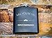 Will You Be My Groomsman Gift Flask Box Set- Asking Groomsmen Flasks- Gifts For Men, Proposal Wedding Favor – Extra Thick 5mil #304 Stainless Steel, Laser Engraved Design, Black Flask 2pc WYBMG