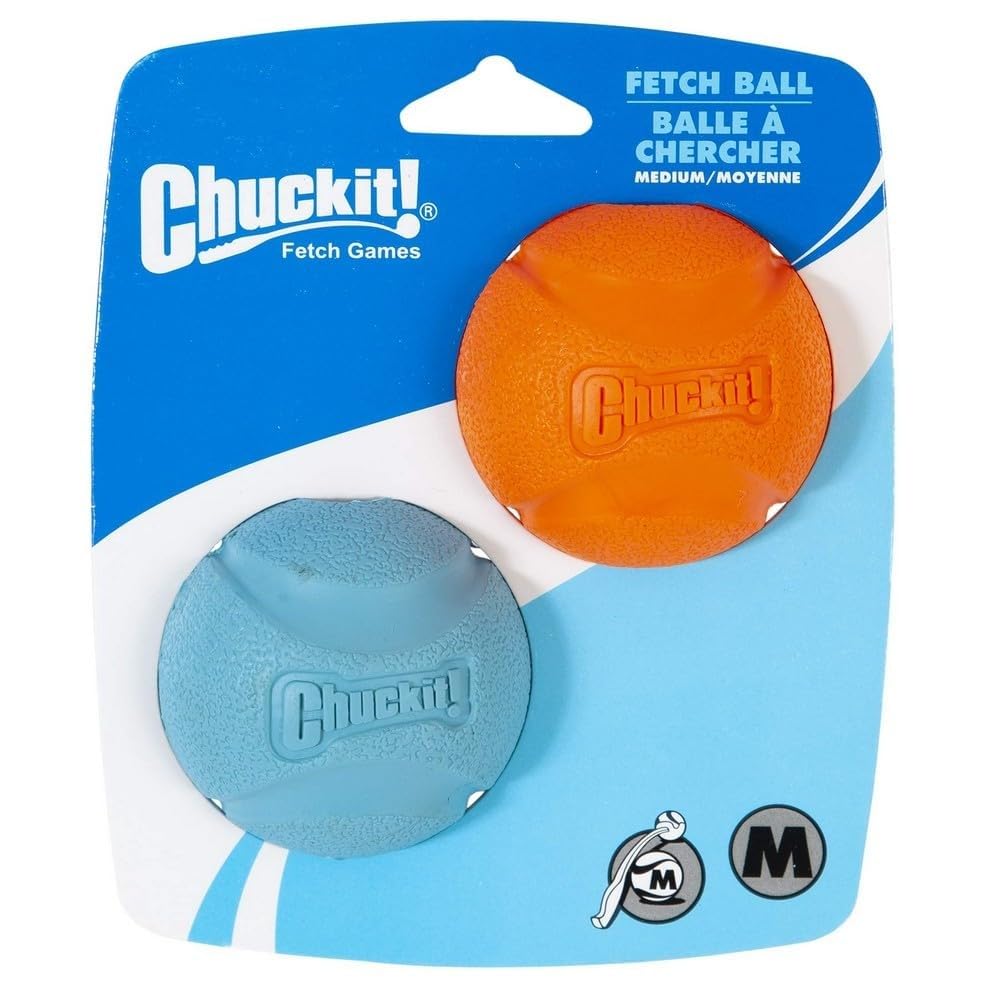 Chuckit - Reounce Ball Medium 2 Pack - 6 cm - Dog Toy - 1 piece