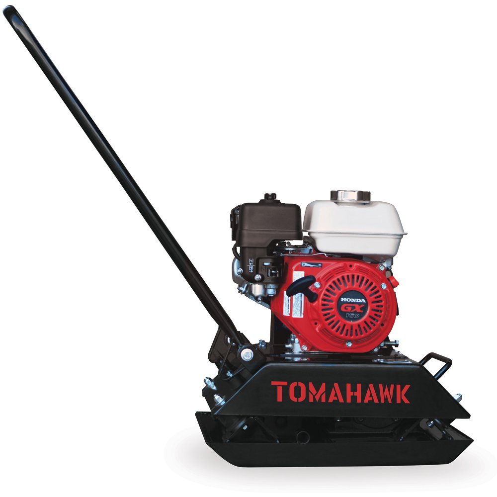 TOMAHAWK 5.5 HP Honda Vibratory Plate Compactor Tamper for Dirt Soil