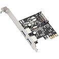 Syba USB 3.0 PCI-E x1 Adapter Card, 2 External USB 3.0 Type A Ports, Requires SATA Power, Renesas Chipset - SD-PEX20160