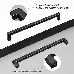 5 Pack Probrico Black Kitchen Cabinet
