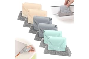 Magic Window Groove Cleaning Brush, 2026 UpgradeHand-held Window Track Cleaner Brushes Tools Set, Sliding Door Track Cleaner,