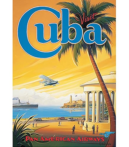 Amazon.com: Pacifica Island Art Visit Cuba - Havana Bay - Morro