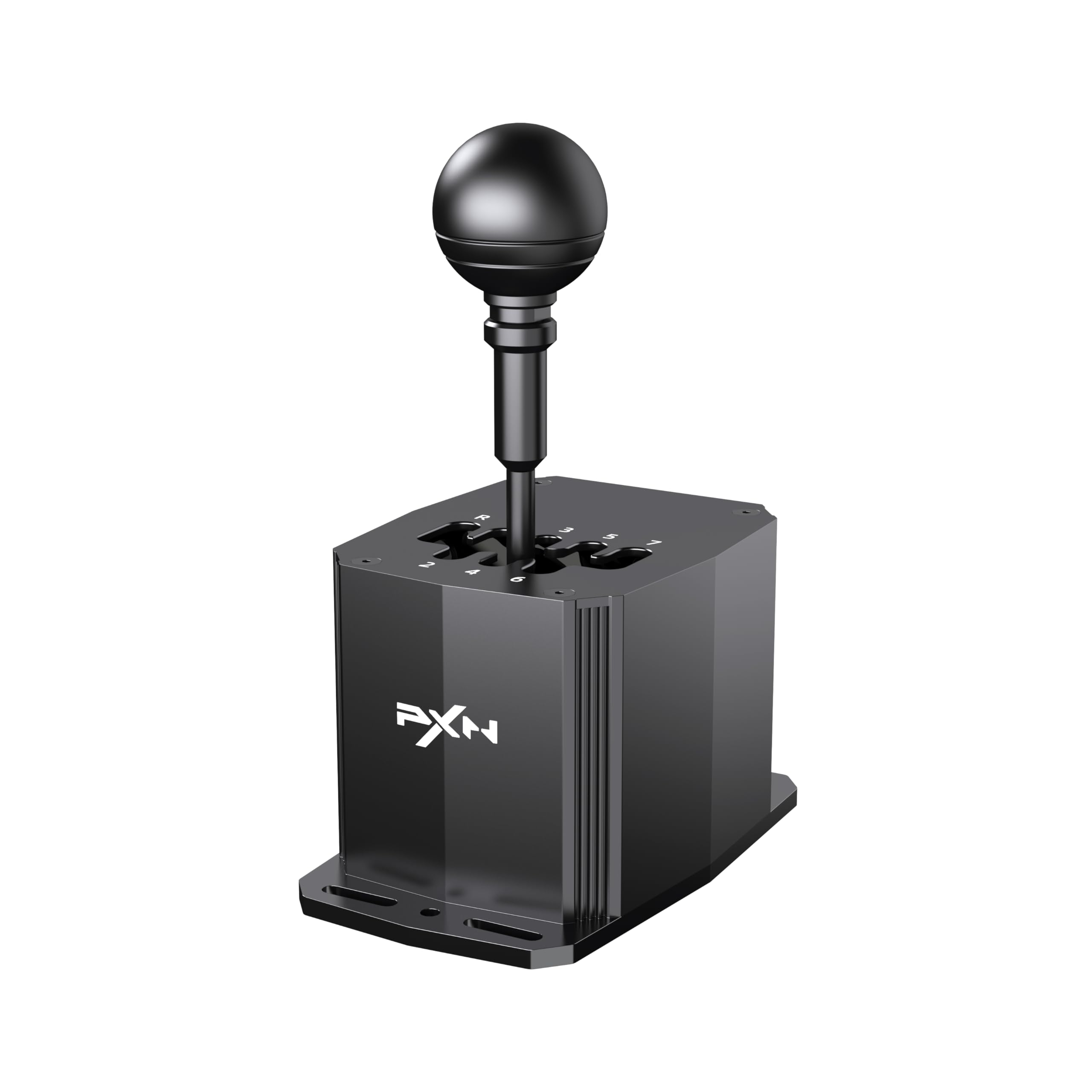 PXN SF U Racing Simulator Shifter, PC Racing Game Simulator Manual Gear Shifter, 7+R Gears, Suitable for PC Windows 7/8/10/11, Gear Limit Slots, Gear Shifter Customizable, Supports Direct Connection