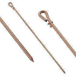 MOKIKUBA Portable Ground Rod - 3ft Copper