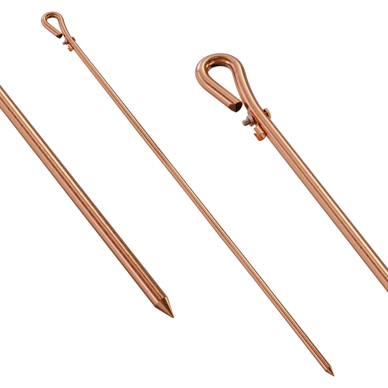 MOKIKUBA Portable Ground Rod - 3ft Copper