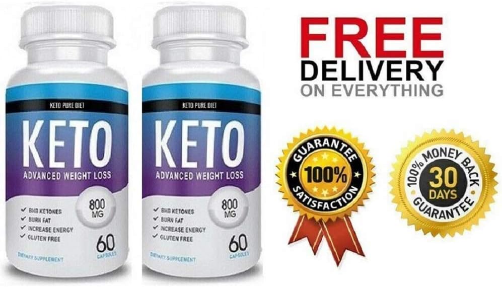 KETO PURE DIET Advanced Weight Loss - 120 Capules - 2 Months Supply