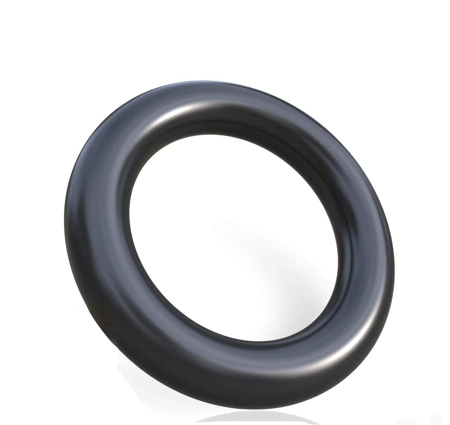 WeTest Dog Chew Circle Toys for Aggressive Chewers, Durable Non-Toxic Natural Rubber （Orange） (LJ-ZLK-112903)