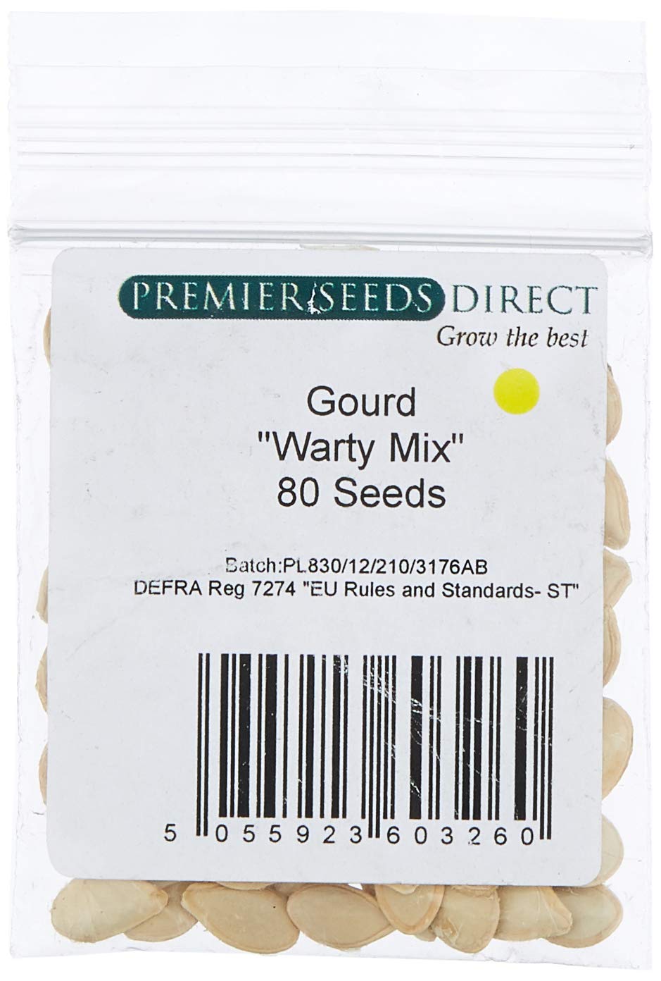 PREMIER SEEDS DIRECT - Gourd - WARTY Mixed - 40 Finest Seeds