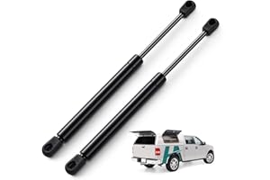 HelloAuto C1616411 C16-02648 17 inch 35lb/156N Gas Struts, Gas Shock Spring Lift Support for Leer A.R.E Camper Shell Truck Cap Topper Rear Windows Replacement Pickup Cap Canopy Door, Pack of 2