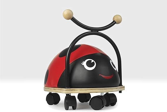 wooden ladybug ride on