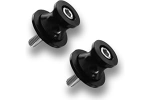 KOILONIO Motorcycle Swing Arm Spools M8×1.25 – CNC Aluminum Rear Stand Sliders Fit Suzuki GSX-R600 R750 R1000 Honda CBR Kawasaki Ninja Yamaha R1