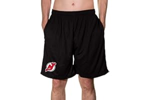 Calhoun NHL Men's Team Logo Air Mesh Shorts