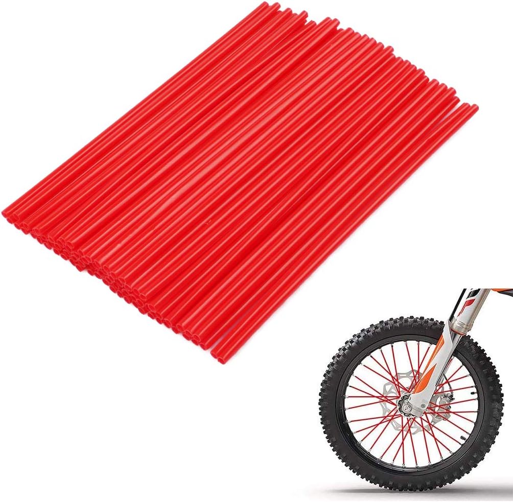 red spoke covers