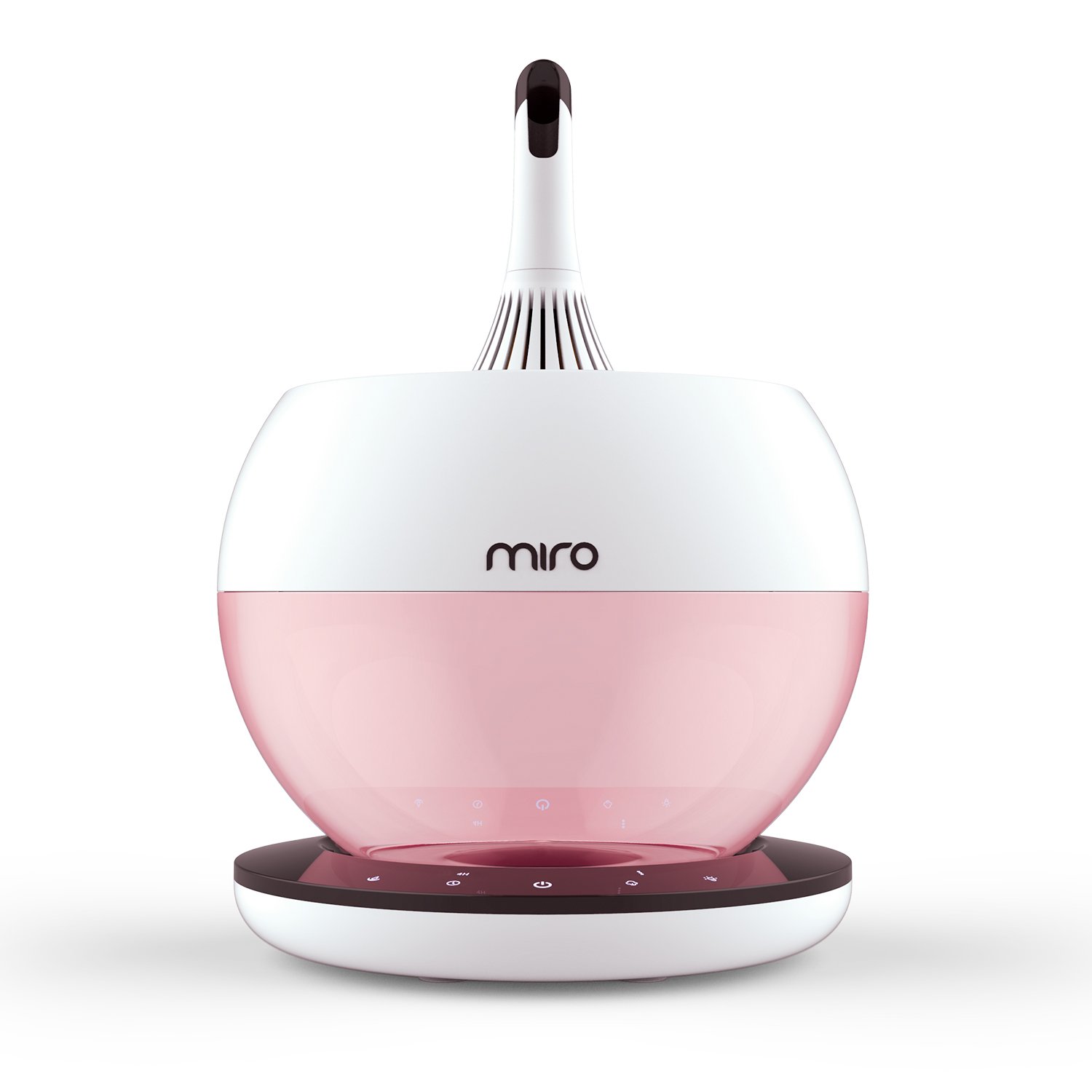 MIRO-NR08M Completely Washable Modular Sanitary Humidifier, Large Room, Easy to Clean, Easy to Use, Luma Touch - Premium Cool-Mist Humidifier. Touch Control Colorful LEDs, Powerful humidification