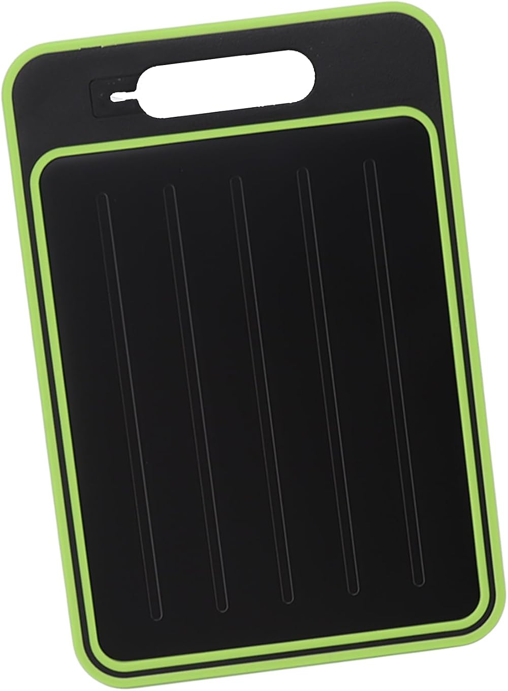 Atyhao 4 in 1 Defrosting Tray & Cutting Board, 31.2x21.1cm, Black