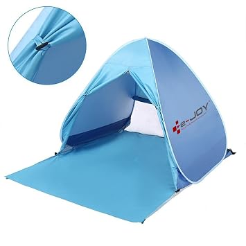 E Joy Kingmysbeach Tent Pop Up Tent Baby Beach Sun Shade