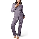 Kindred Bravely Clea Maternity Pajamas & Postpartum Lounge Sets for Women, Long Sleeve Nursing Pajamas